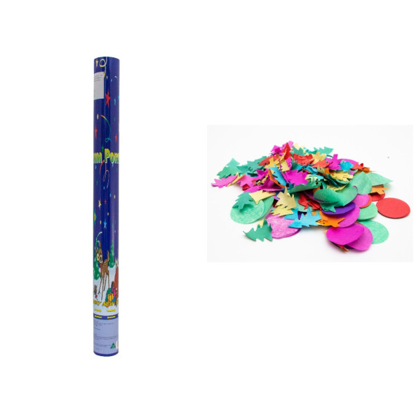 Хлопавка пневматична, 58,5 см, тканинні форми у вигляді дерева та кружечка (401024)