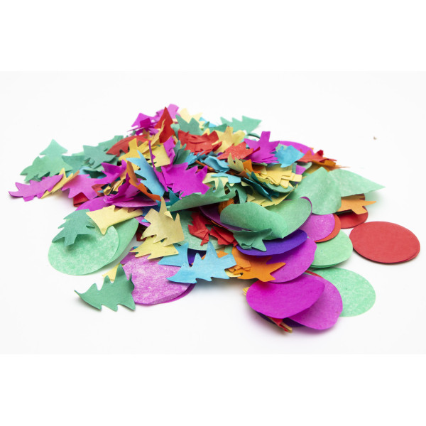 Хлопавка пневматична, 58,5 см, тканинні форми у вигляді дерева та кружечка (401024)