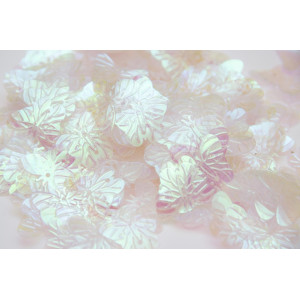 Конфетті, метелики, 2,2 см, 24 г, перламутровий, PET (201104)