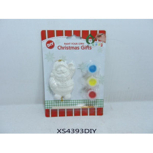 Набір для дитячої творчості - Санта (Дід Мороз), 8 см, кераміка (791767)