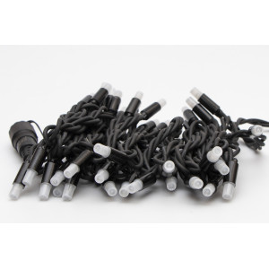 Світлодіодна гірлянда, 4 м, 40 л, синій, подовжувач, IP44 (040537)