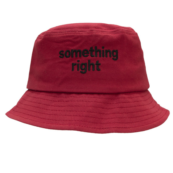 Панама дитяча Something Right, червоний, 52 см, 3-6 років, бавовна (517304)