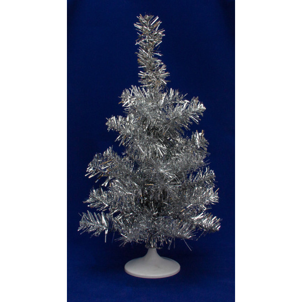 Ялинка штучна новорічна 45 см, сріблястий, ПВХ (1МАГ-45/4)