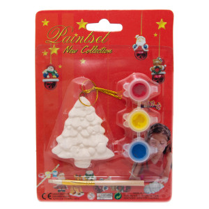 Набір для дитячої творчості - ялинка, 3 фарби (022472)