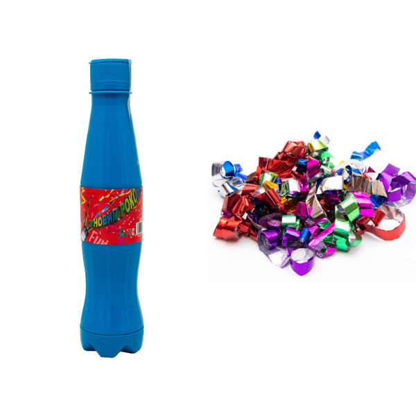 Хлопавка пневматична - Кока-кола, синя, 26 см (400386-1)