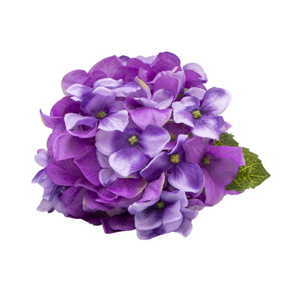 Штучна квітка Гортензія, 35 см, фіолетовий (630249)