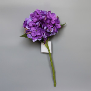 Штучна квітка Гортензія, 35 см, фіолетовий (630249)