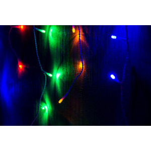 Світлодіодна гірлянда-бахрома, 6 м, 200 л, RGB, IP44 (950163)