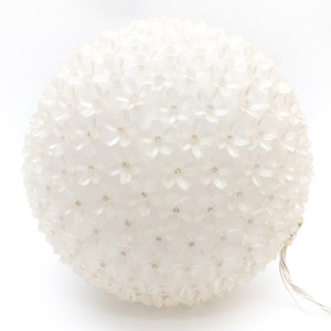 Світлова декорація - куля що світиться, 34 см, 300л, різнокольорова, IP20 (650613)