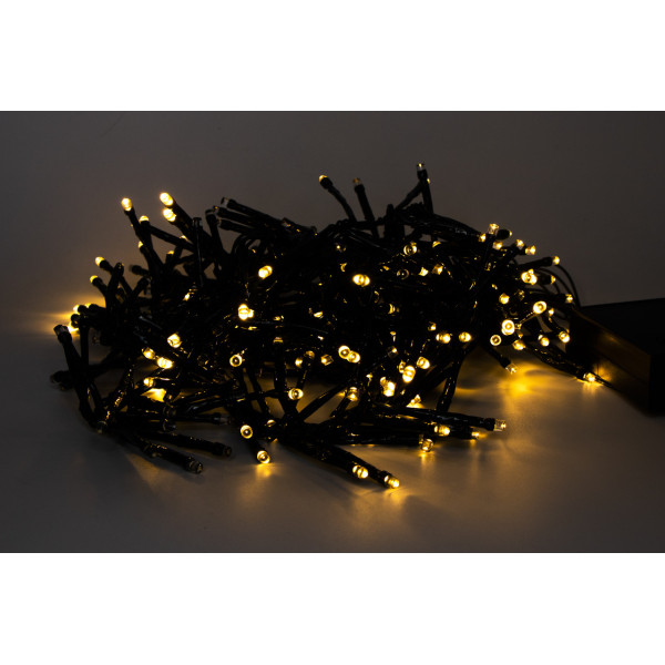 Світлодіодна гірлянда - падаючий сніг, 1,8 м, 288 л, теплий білий, IP44 (651436)