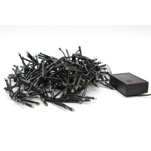 Світлодіодна гірлянда - падаючий сніг, 1,8 м, 288 л, теплий білий, IP44 (651436)