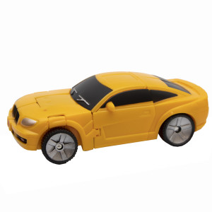 Трансформер робот-рятувальник зі світловим мечем, жовтий, пластик (3888-6)