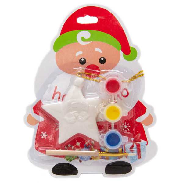 Набір для дитячої творчості - Зірочка, 7 см, кераміка (024919)