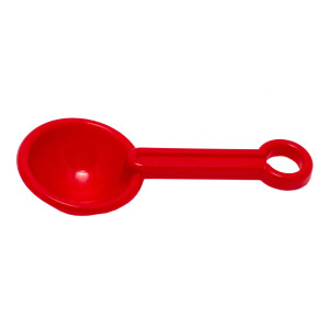 Совочок Jiahe Plastic, 13,5x5,6x2 см, червоний, пластик (JH1-001G,H,I,J-1)