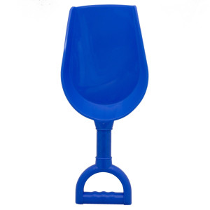 Пісочний набір - пасочки та лопатка, 4 шт, сітка, синій, пластик (DBS11026-3)