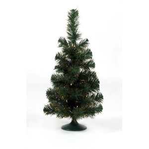 Ялинка штучна новорічна 45 см, зелено-золотистий, ПВХ (1МАГ-45/2)