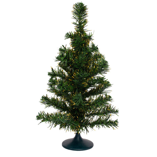 Ялинка штучна новорічна 45 см, зелено-золотистий, ПВХ (1МАГ-45/2)