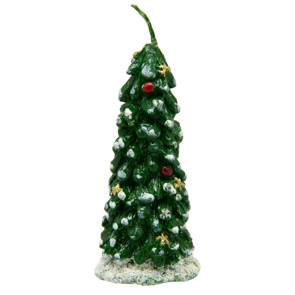 Свічка - Сосна, 4,9x4x8,6 см, зелений, парафін (790494-1)