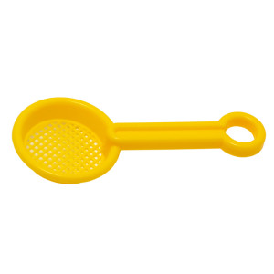 Ситечко Jiahe Plastic, 13,5x5,6x2 см, жовтий, пластик (JH1-001G,H,I,J-3)