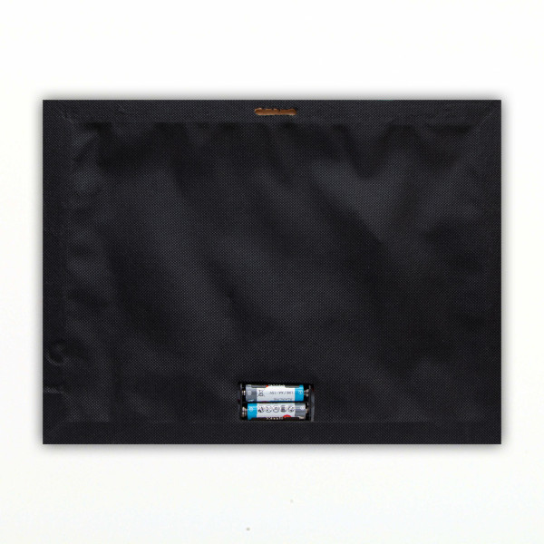 Картина, що світиться - зимовий будинок біля лісу з освітленими вікнами, 6 LЕD ламп, 30x40 см (940140)