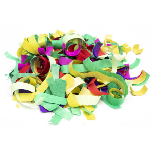 Хлопавка пневматична, 60 см, "PARTY POPPERS", різнокольорові полоски з паперу (400331-1)