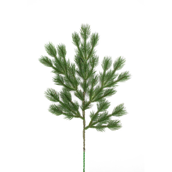 Новорічна декорація - хвойна гілочка, 60 см (ВЕТ-6)