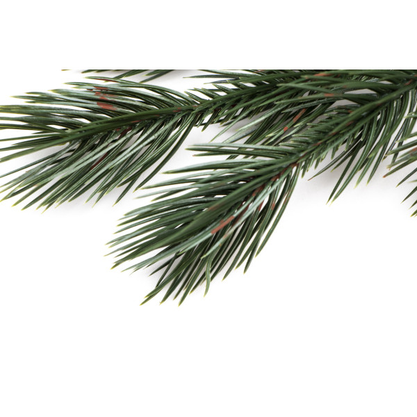 Новорічна декорація - хвойна гілочка, 60 см (ВЕТ-6)