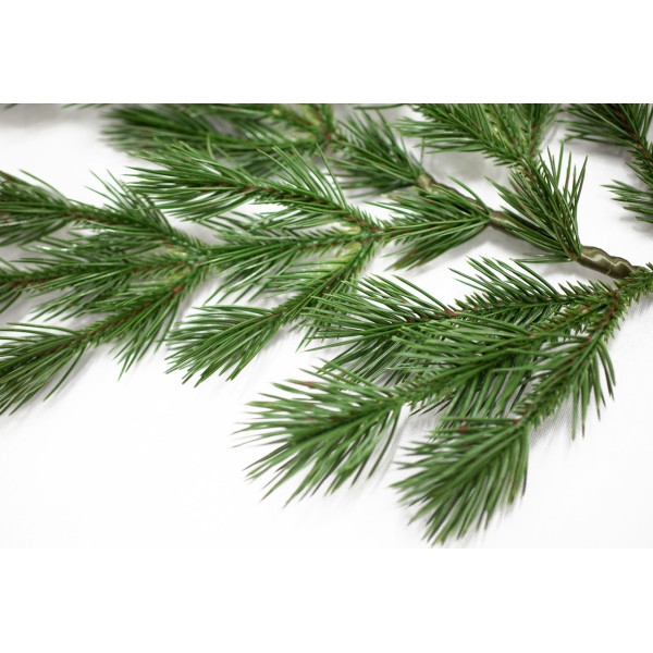 Новорічна декорація - хвойна гілочка, 60 см (ВЕТ-6)
